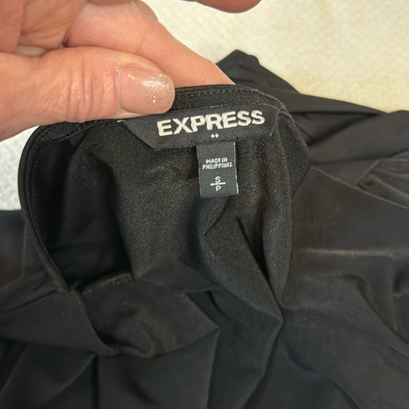WOMENS EXPRESS BLACK BODYSUIT - SIZE SMALL NWOT - Picture 4 of 7